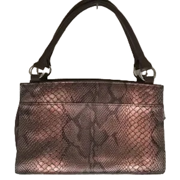 MICHE Snakeskin Embossed MAGNETIC SHELL ONLY for the Classic Bag Bronze Black - Picture 3 of 5